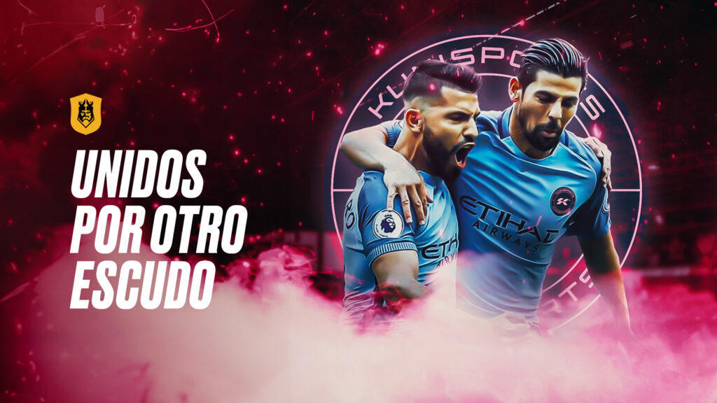 Nolito y el Kun Agüero vuelven a coincidir en Kunisports