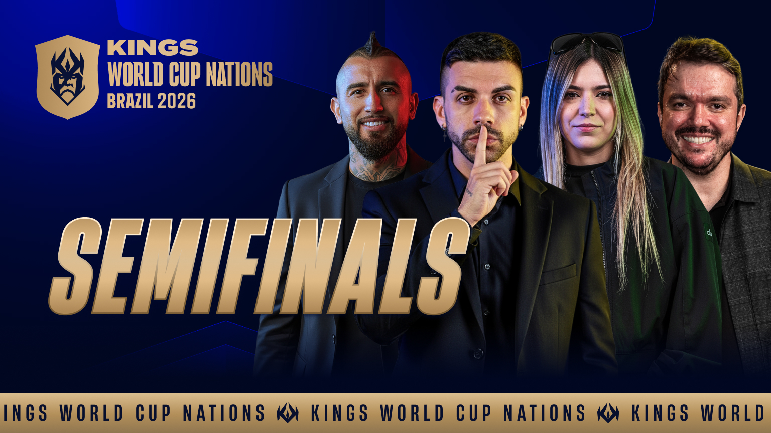 Kings World Cup Nations 2026: México en las semifinales contra Brasil en un torneo electrizante